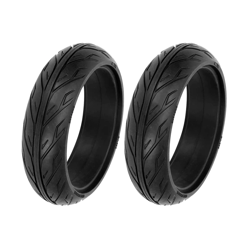 

2Pcs Electric Scooter 8-Inch Wheel Tires Non-Slip Tire Solid Tire Accessories For Ninebot ES1/2/4