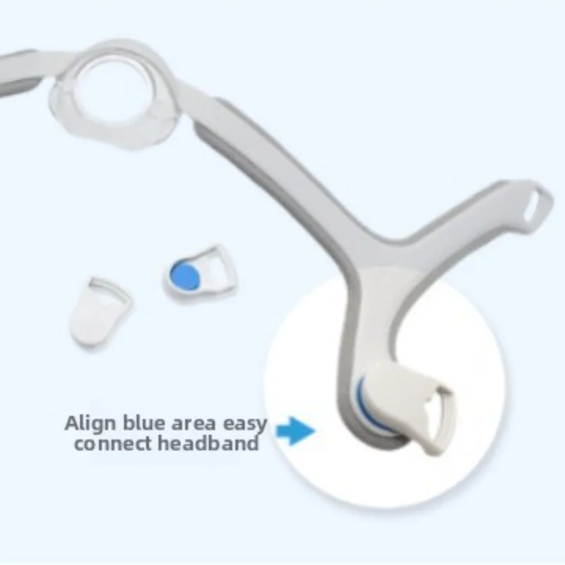 Replacement Headband for Resmed Airfit F20 N20 Mask Nasal Mask Unisex CPAP Adjustable Replacement Headband for Sleep Apnea - view 4