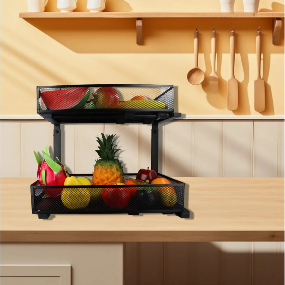 

Under-sink storage cabinet, sliding shelf bathroom cabinet storage cabinet, suitable for kitchen, bathroom, desk, etc.