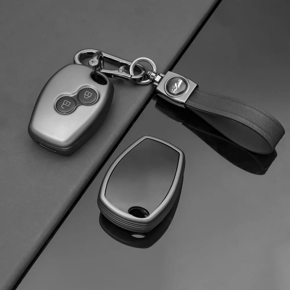 Soft TPU Car Key Case Cover 2 Buttons For Renault Kangoo DACIA Scenic Megane Sandero Captur Twingo Modus