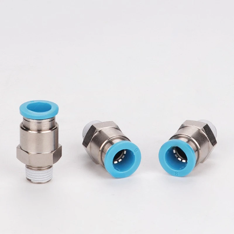 10pcs QS Quick Insertion Pneumatic Connector Air Fittings FESTO-Type QS-1/8-1/4-4-6-3/8-1/2-10-12