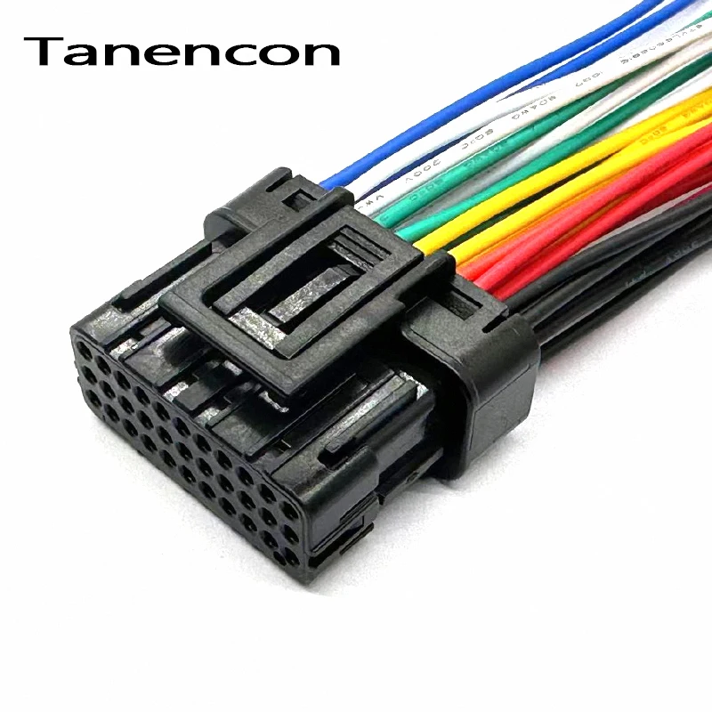 1 Set 33 Pin Automotive ECU Computer Control System Cable Connector Motorcycle Engine PCB Plug for Honda 6188-4871 6189-7106