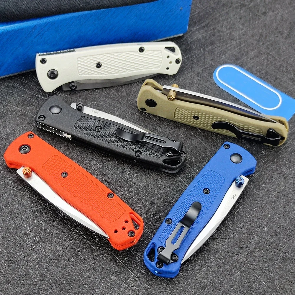 Mini Tactical BM 533 EDC Camping Folding Knife Multitools Stainless Steel Small Pocket Knife Outdoor Rescue Manual EDC Jackknife