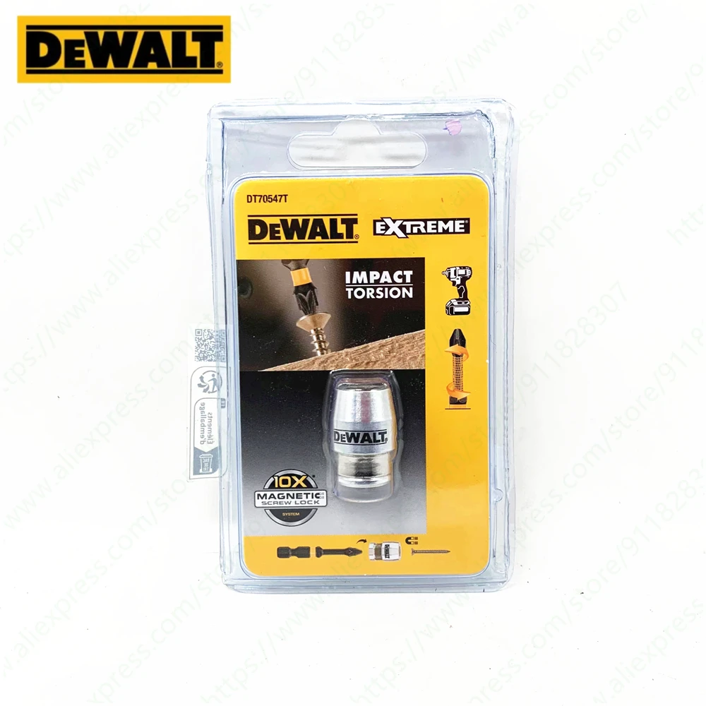 DEWALT Strong Magnetizer 6.35mm 1/4" Electric Screwdriver Bits Magnetic Bit Holder Phillips Magnet Powerful Ring Drill Bit