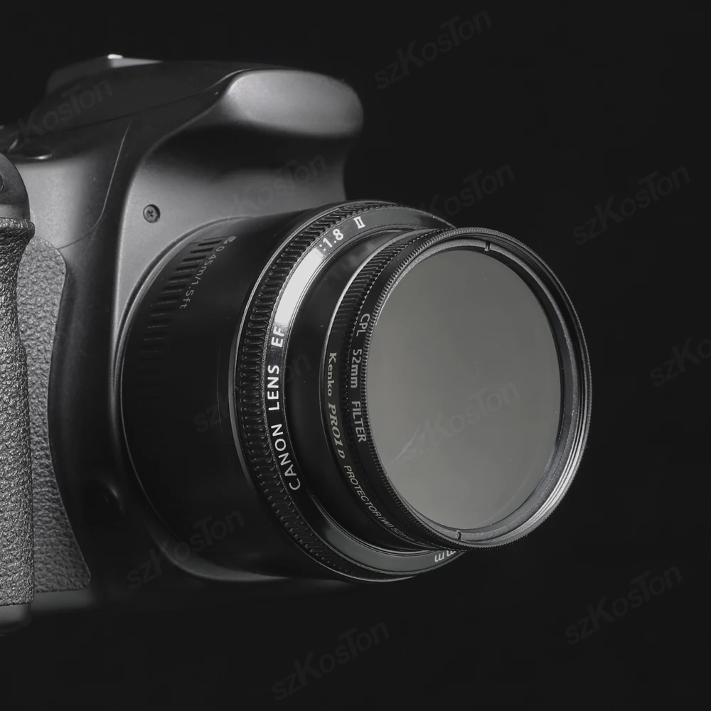 Filtre Photo Réduction Reflets Filtre Polarisant Circulaire CPL ZOMEI 86mm - Pour Reflex Canon, Nikon, Sony, Pentax Filtre 86mm