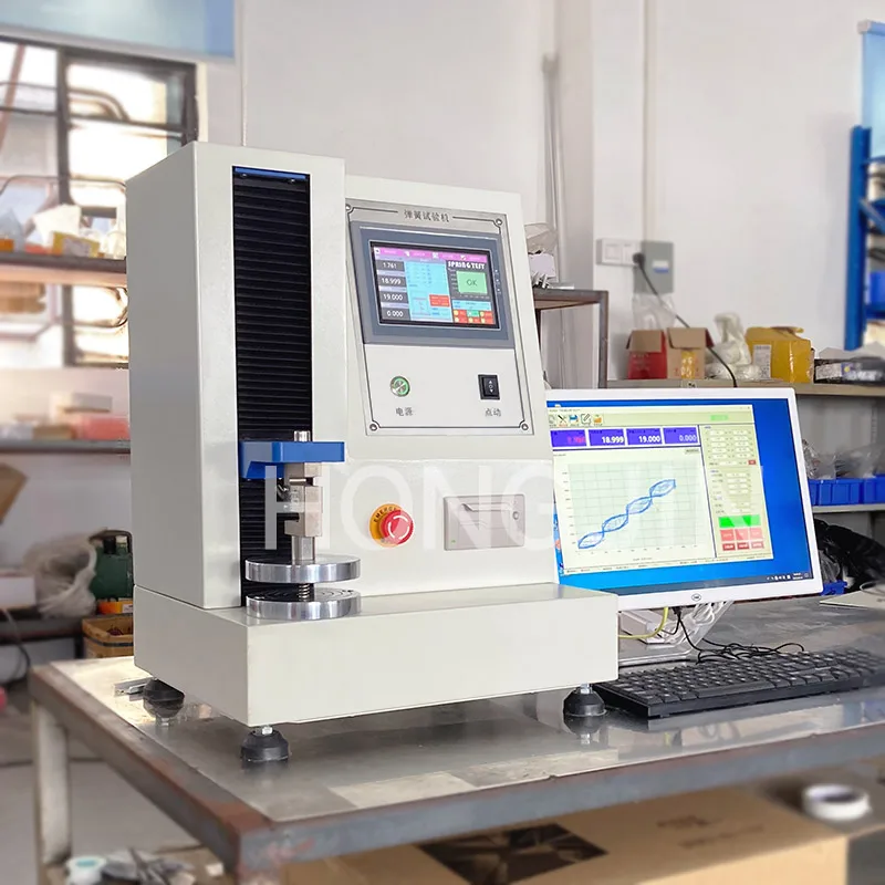 Spring Performance Inspection Equipment Bellows Endurance Testing Machine Computerized Automatic Spring Testing Machine