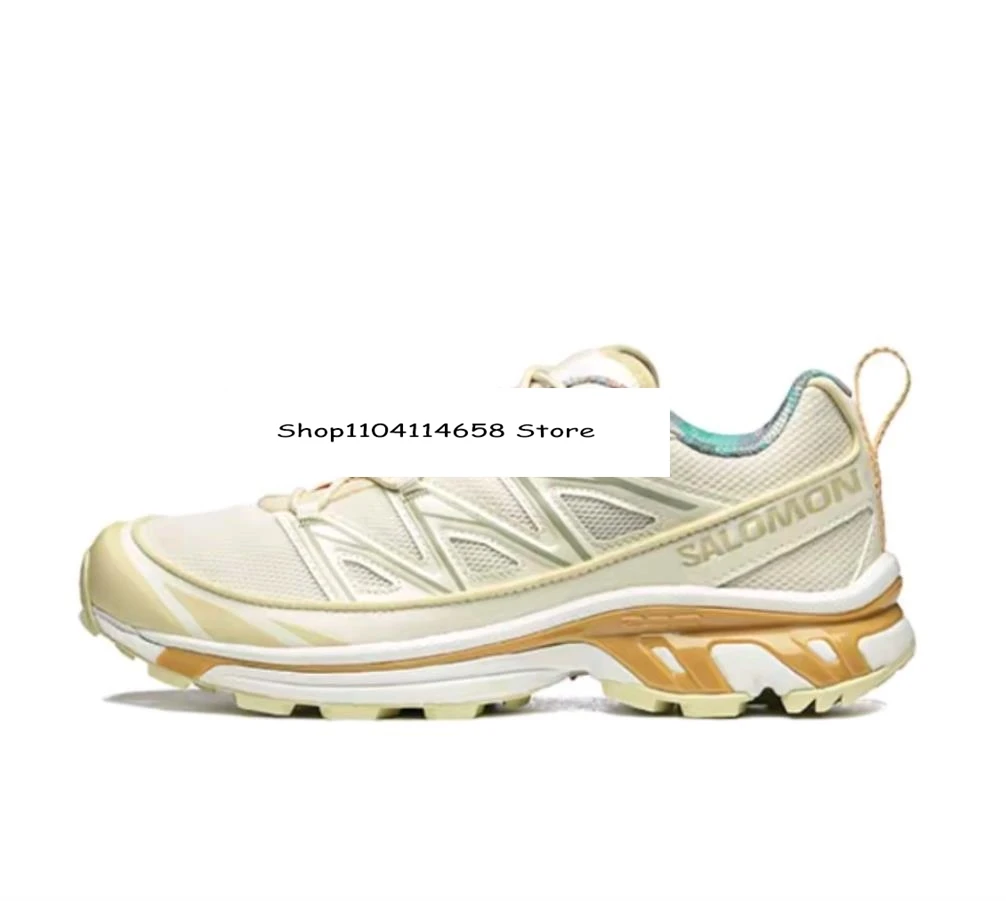 

SALOMON XT-6 Expanse Cottage Core anti slip wear-resistant low cut outdoor functional men and women running shoes beige white