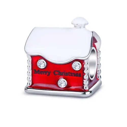 925 Silver Santa Claus Snowman Reindeer Enamel Beads Fit for Ladies To DIY Handmade Holiday Jewelry Gifts for Christmas 2026