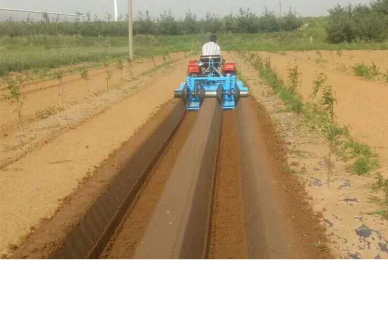 Strawberry Fields Ridge Construction Trencher Tractor Rear Ridge Field Management Machine