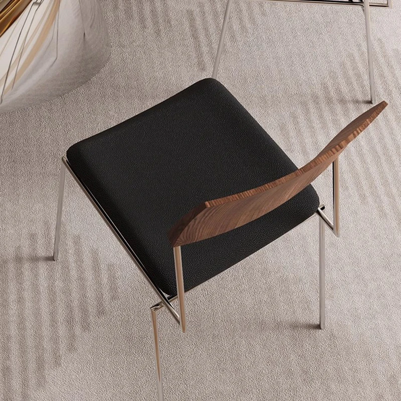 Craft Coffee Dining Chairs Organizer Salon Lazy Postmodern Designer Dining Chairs Aesthetic Sillas Para Comedor Hotel Furniture