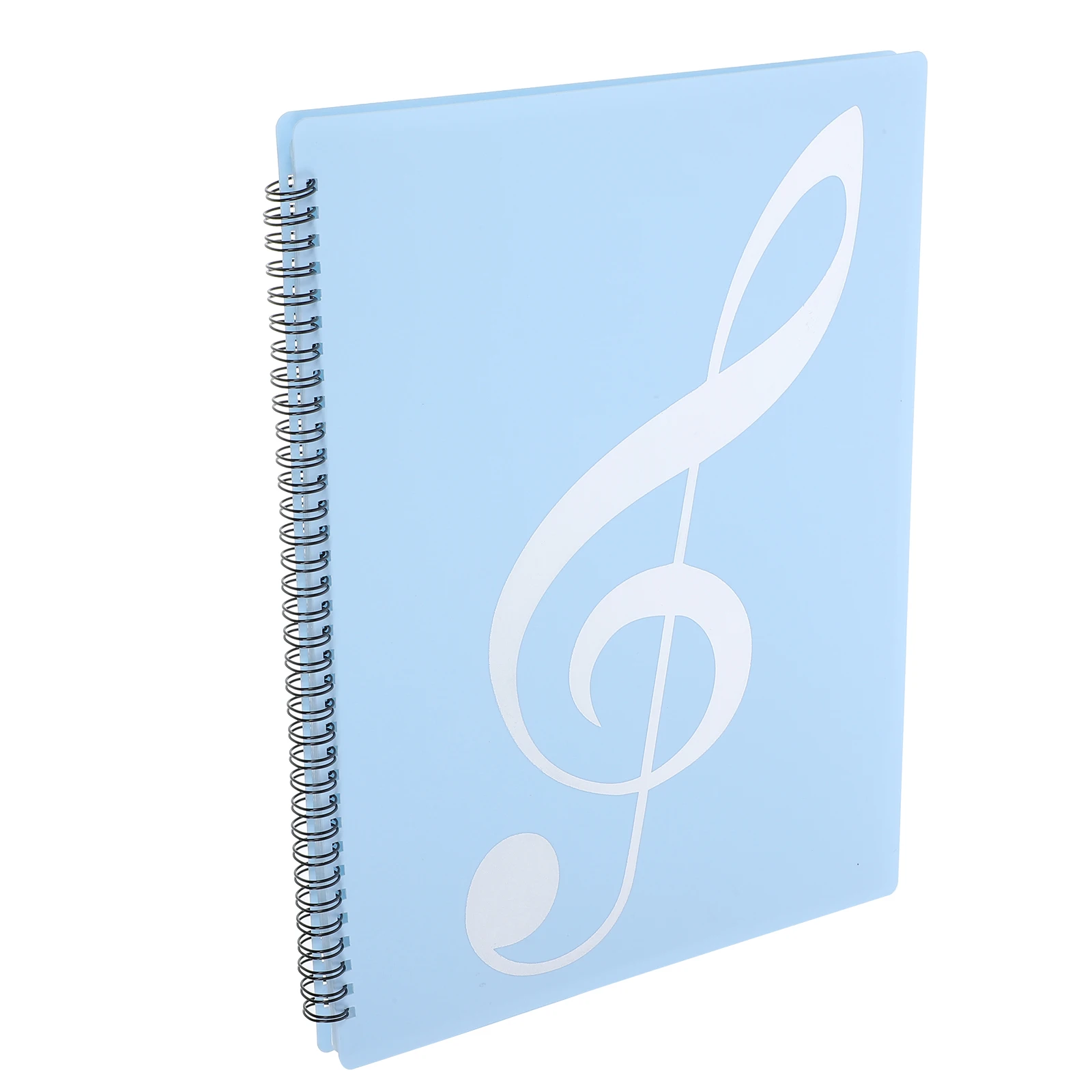 

A4 Spiral Binder for File Organizer Multi Pockets Reusable Document Holder Storage Sheet Organizer