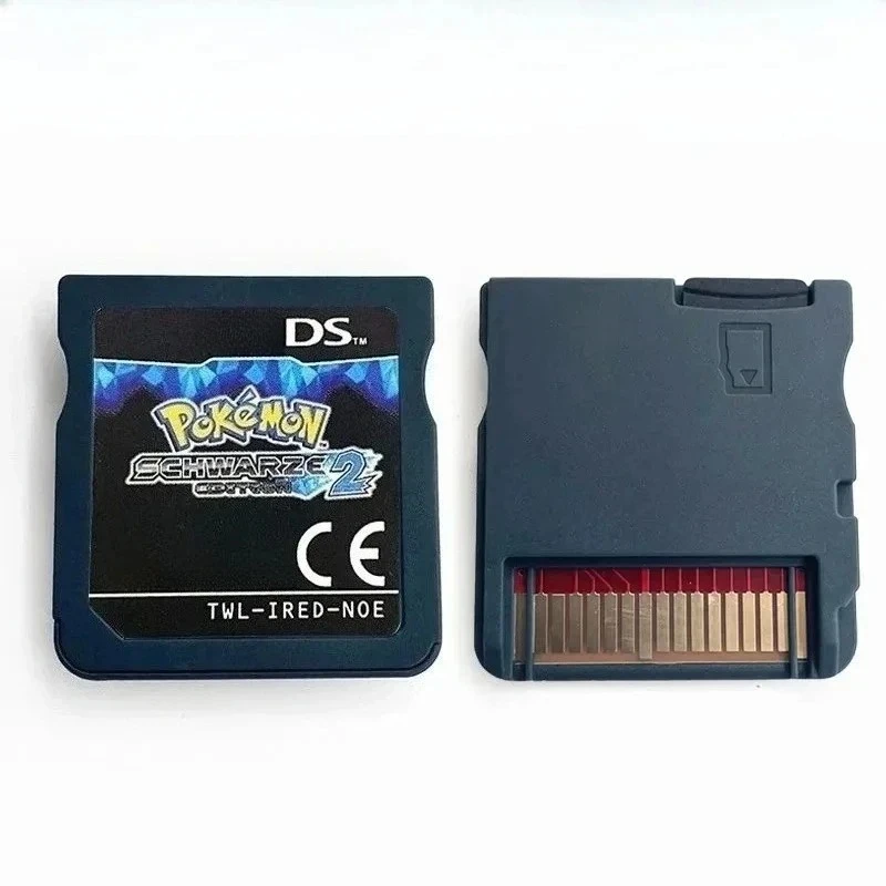 ESP USA NOE Pokémon Schwarz und Weiß 1 2 Schwarz und Weiß SoulSilver HeartGold DS NDS 3DS Videospiel-Kassette