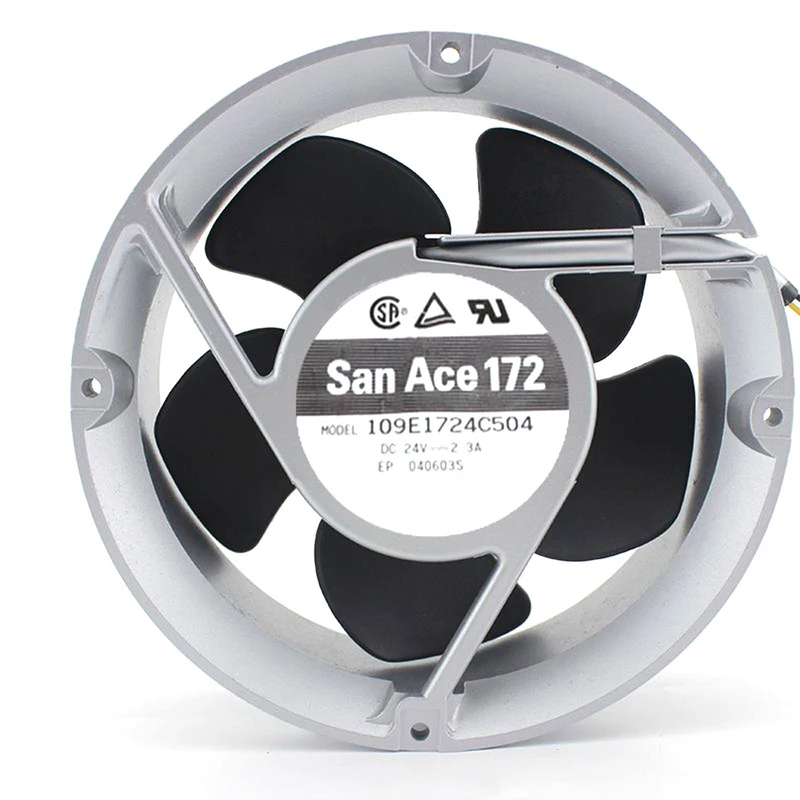 

Y+1PC New 109E1724C504 For SANYO San Ace172 24V 2.3A cooling fan#QW