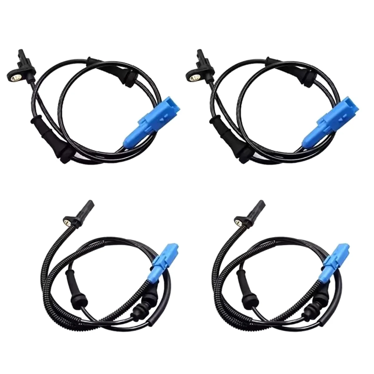 

4pcs for Citroen C3 Aircross II III C4 Cactus Peugeot 2008 I 301 Front Rear ABS Wheel Speed Sensor 9805066080 9810846080