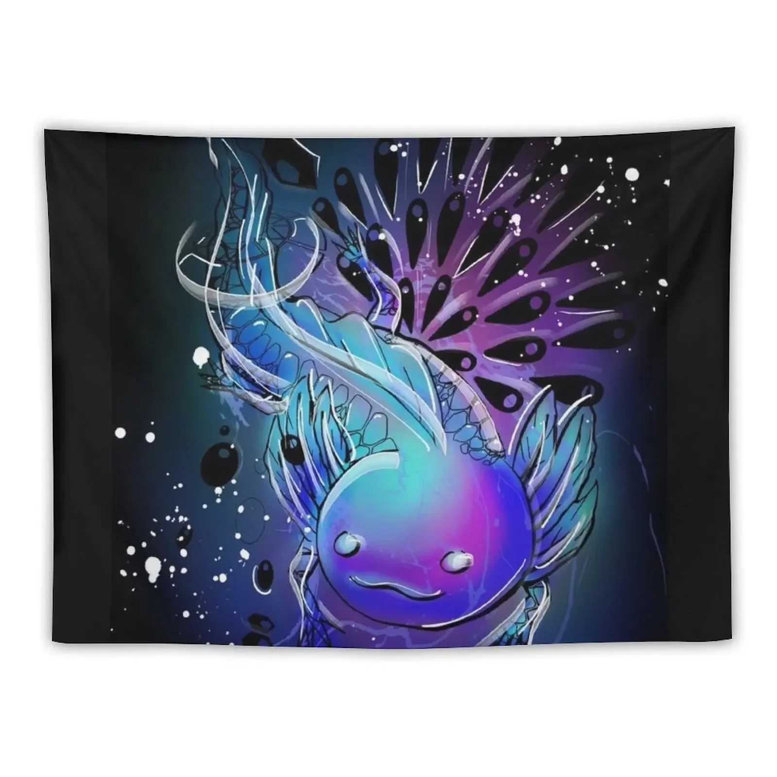 

AXOLOTL Tapestry Decor For Bedroom Decorative Paintings Aesthetic Room Decoration Tapestry