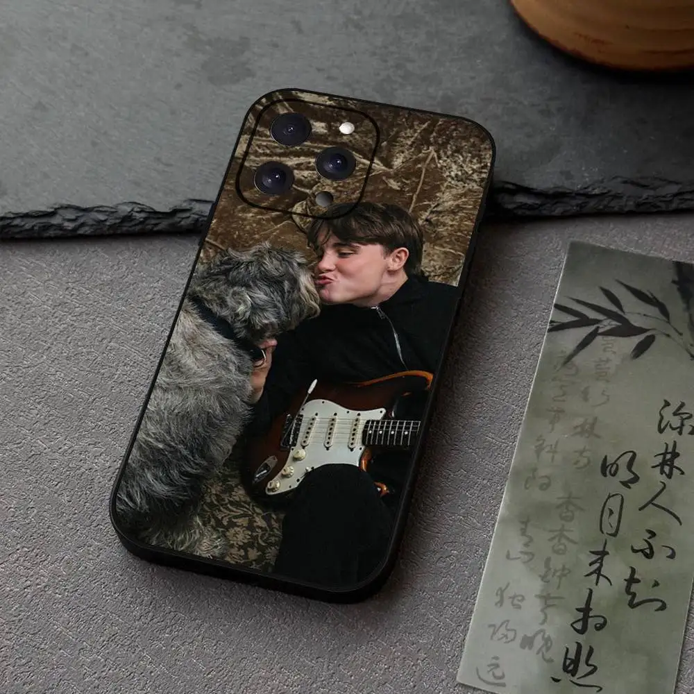 1pc Singer J-James Custodia per telefono in silicone morbido per IPhone17 16 15 14 13 12 11 Plus Pro Max Plus