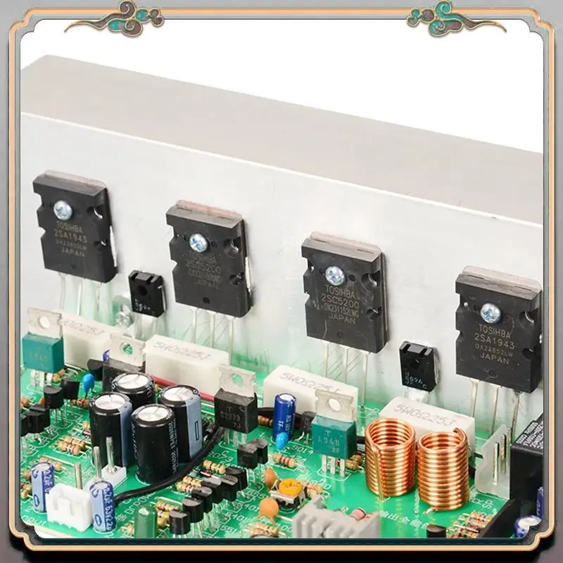 

Durable PMX-300W Amplifier Board 2SA1943/C5200 300W+300W With Temperature Control 2.0 Channel HIFI Music Amplificador Audio Easy