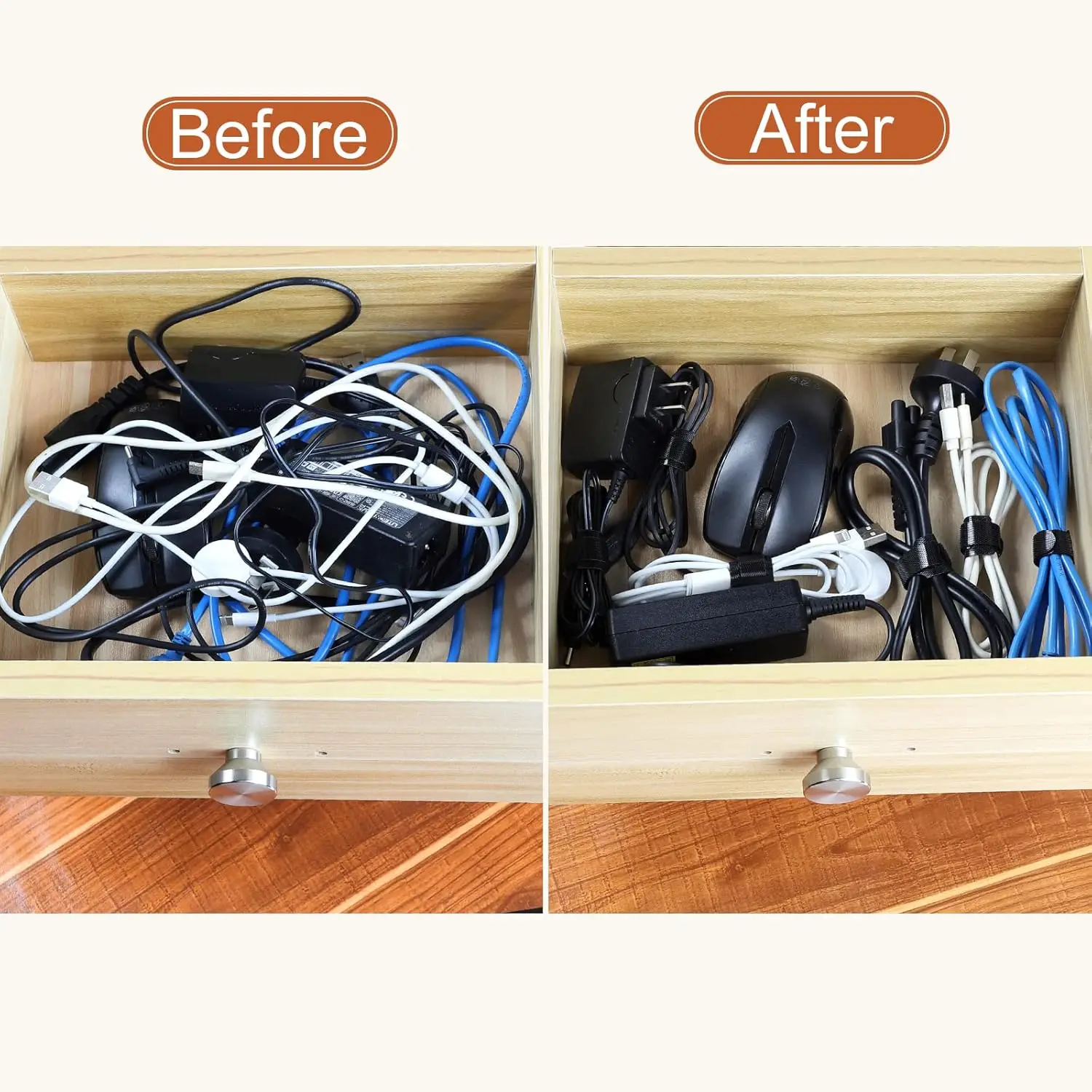 50pcs/100pcs Reusable Cable Ties, Multi-Purpose Cable Ties, Flexible Wire Organizer, Adjustable Cable Management