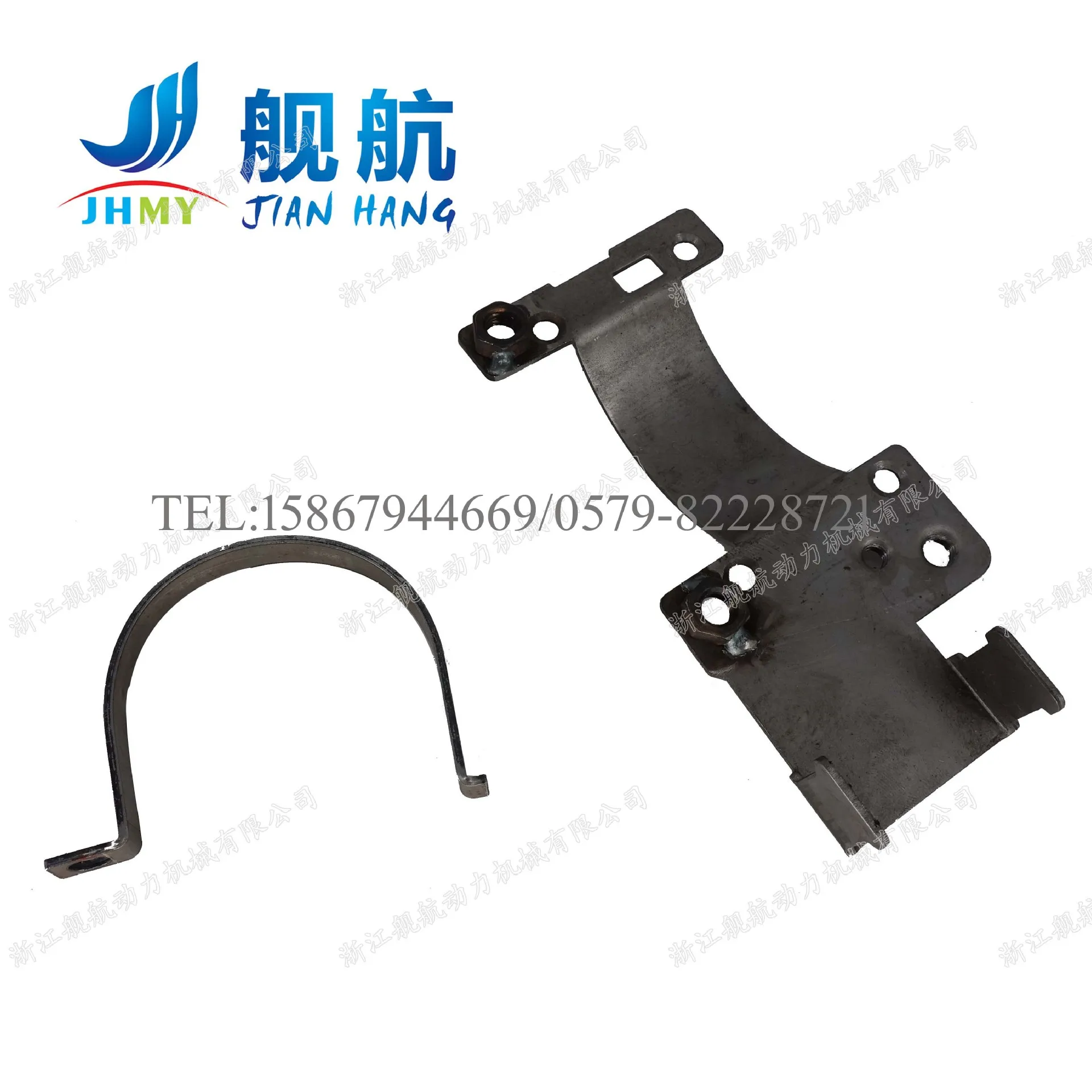 Two-stroke 15 HP Electric Starting Motor Bracket for Outboard Engine Parts