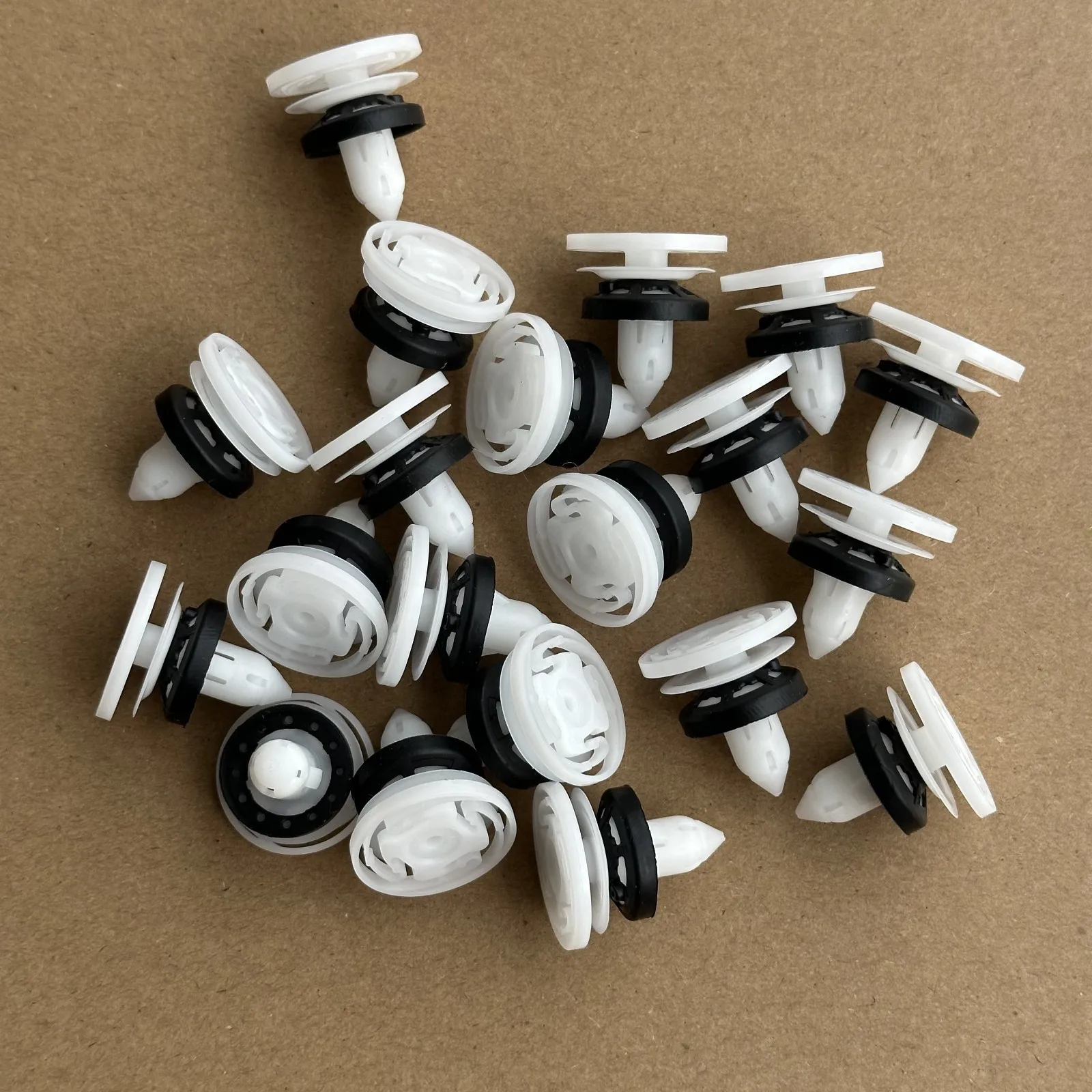 50 PCS FOR JEEP FIAT DOOR TRIM PLUGS CLIPS FASTENERS GENUINE PARTS