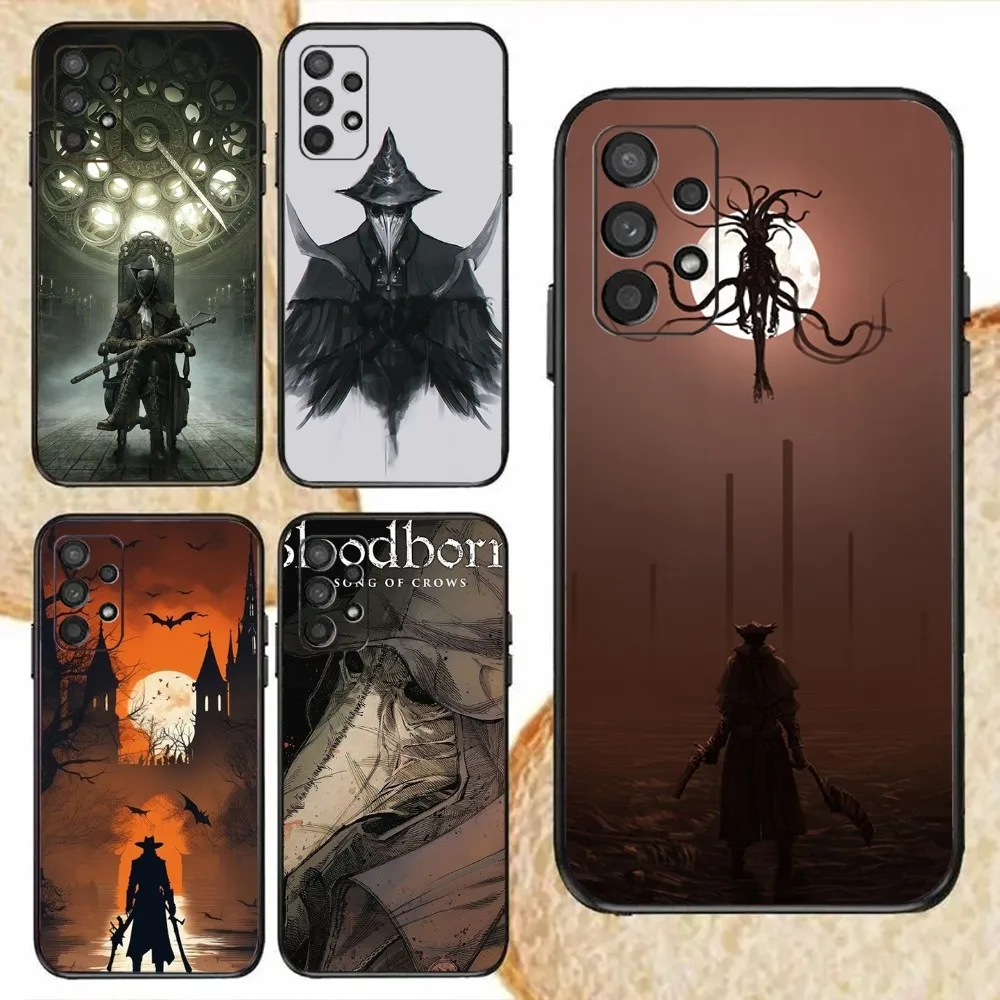 Game Bloodborne Phone Case For Samsung Galaxy S24,S20,S21,S22,S23,Fe,Lite,Plus,Ultra,Note Shell