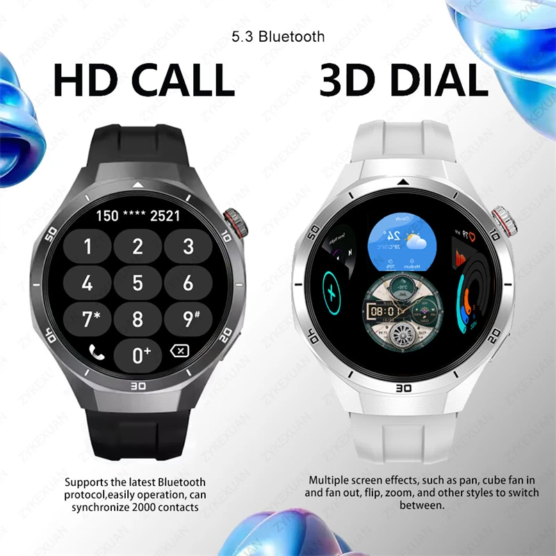 2025 ساعة جديدة DT5pro ساعة ذكية للرجال 4 جيجابايت ذاكرة نظام تحديد المواقع والملاحة مشغل MP3/MP4 APP تنزيل جهاز تعقب رياضي الرجال النساء Smartwatch