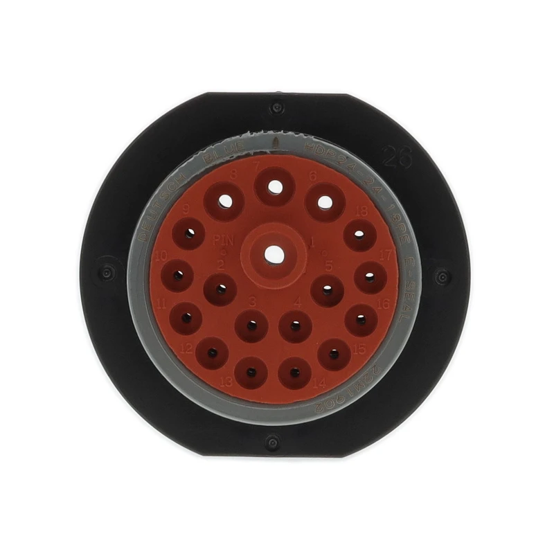HDP24-24-18PE/HDP24-24-18PN Connector 18P Power Panel Mount Hybrid Male Shell Housing Plug Socket Genuine Original