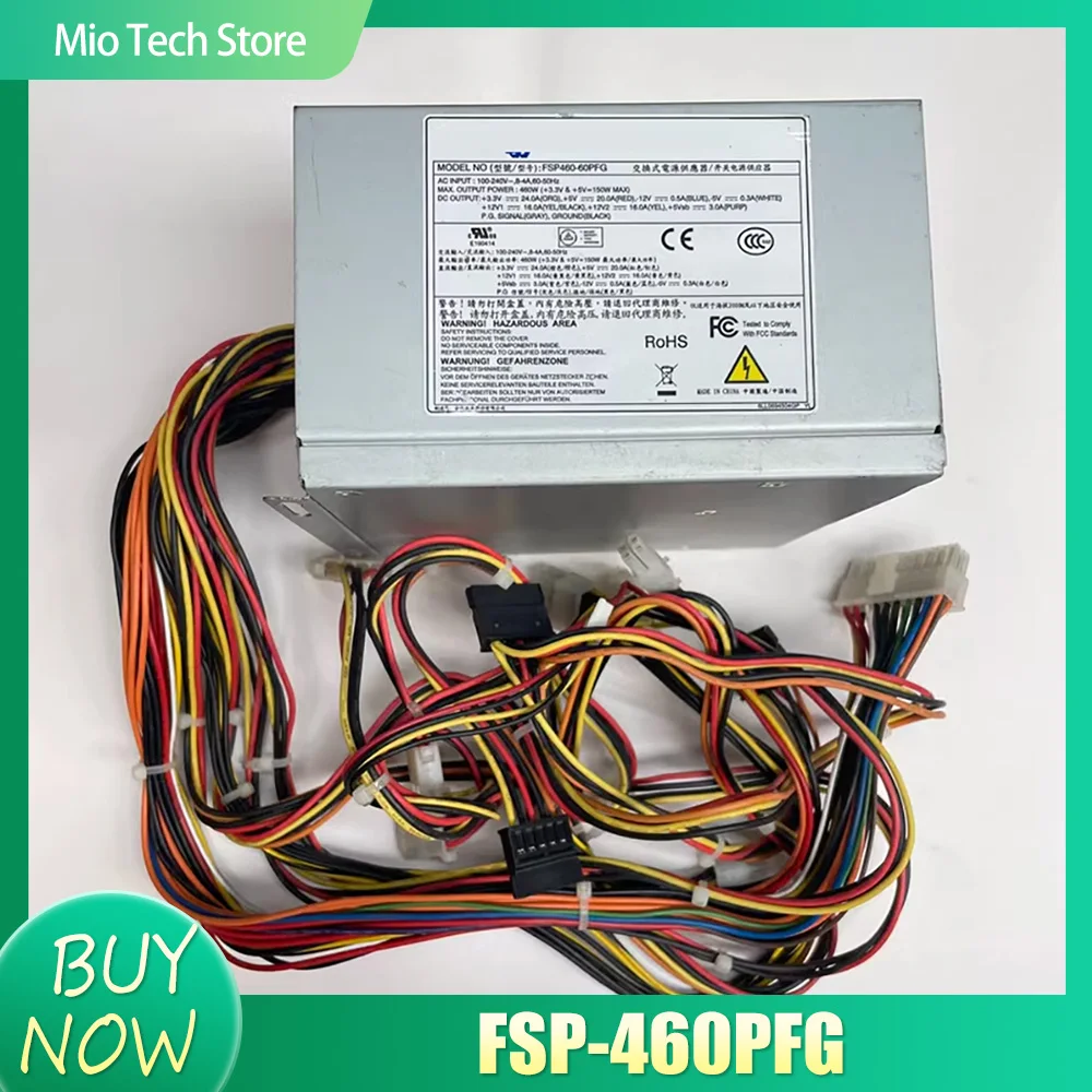 For FSP GROUP INC FSP460-60PFG 460W Advantech Industrial Control Computer Equipment Server Industrial Computer Power Supply