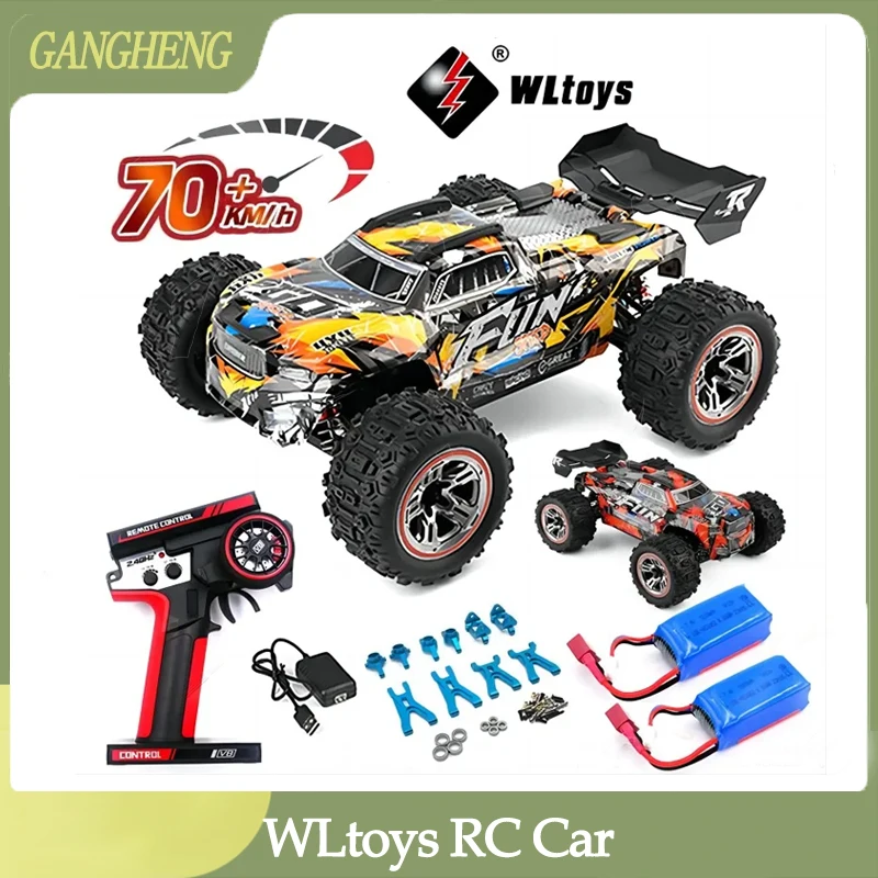 

WLtoys 184008 4WD RC Car 1/18 Professional Truck 70KM/H High Speed Drift Racing Remote Control Vehicle Toys for Children Boys