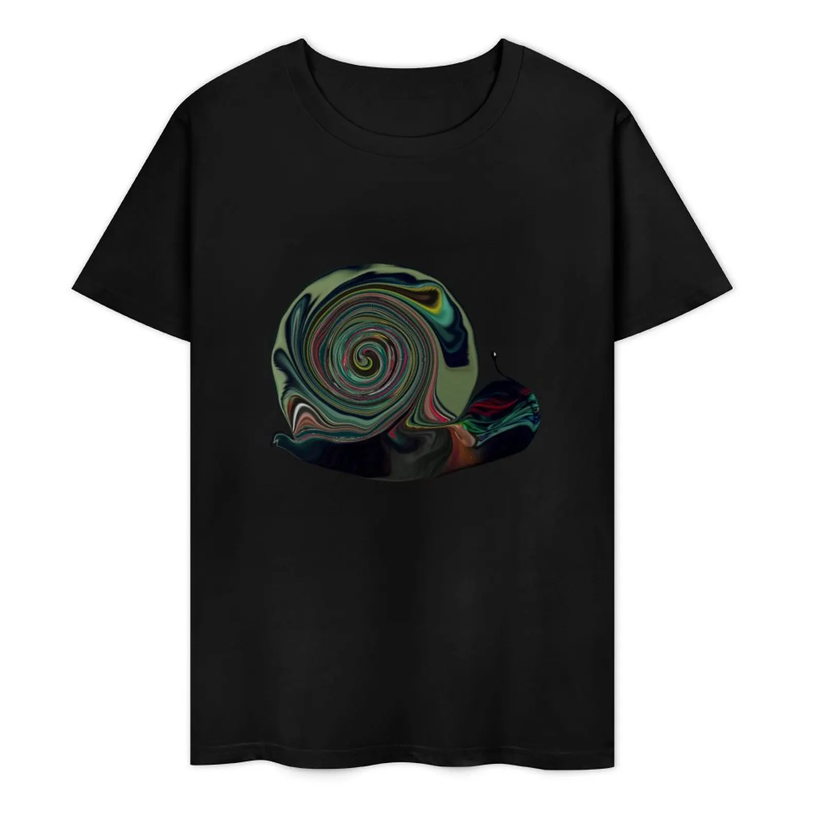 Snazzy Snail T-Shirt graphic shirts blue archive Men's t shirts