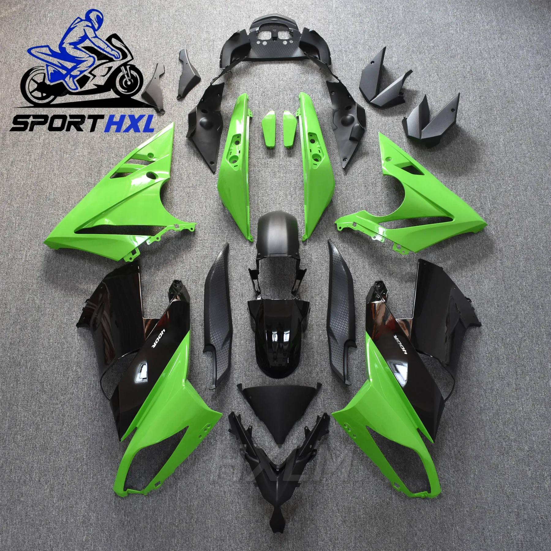 جديد الهدايا المجمعة هيكل السيارة ABS حقن صب لكاواساكي نينجا 650 ER6F EX650R ER-6F 2009 2010 2011 سنة و 09 10 11