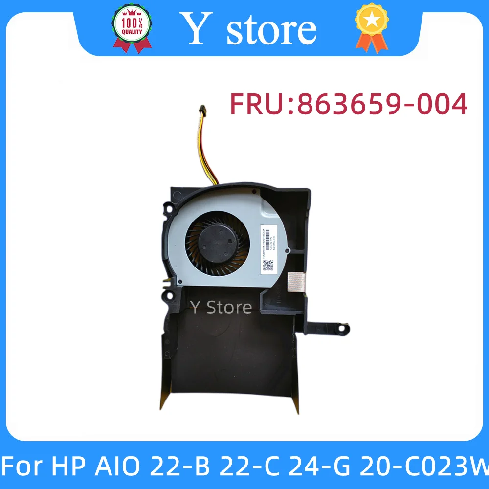 

Y Store New CPU Cooling Fan For HP AIO 22-B 22-C 24-G 20-C023W 863659-004 NFB86C05H DC5V Fast Ship