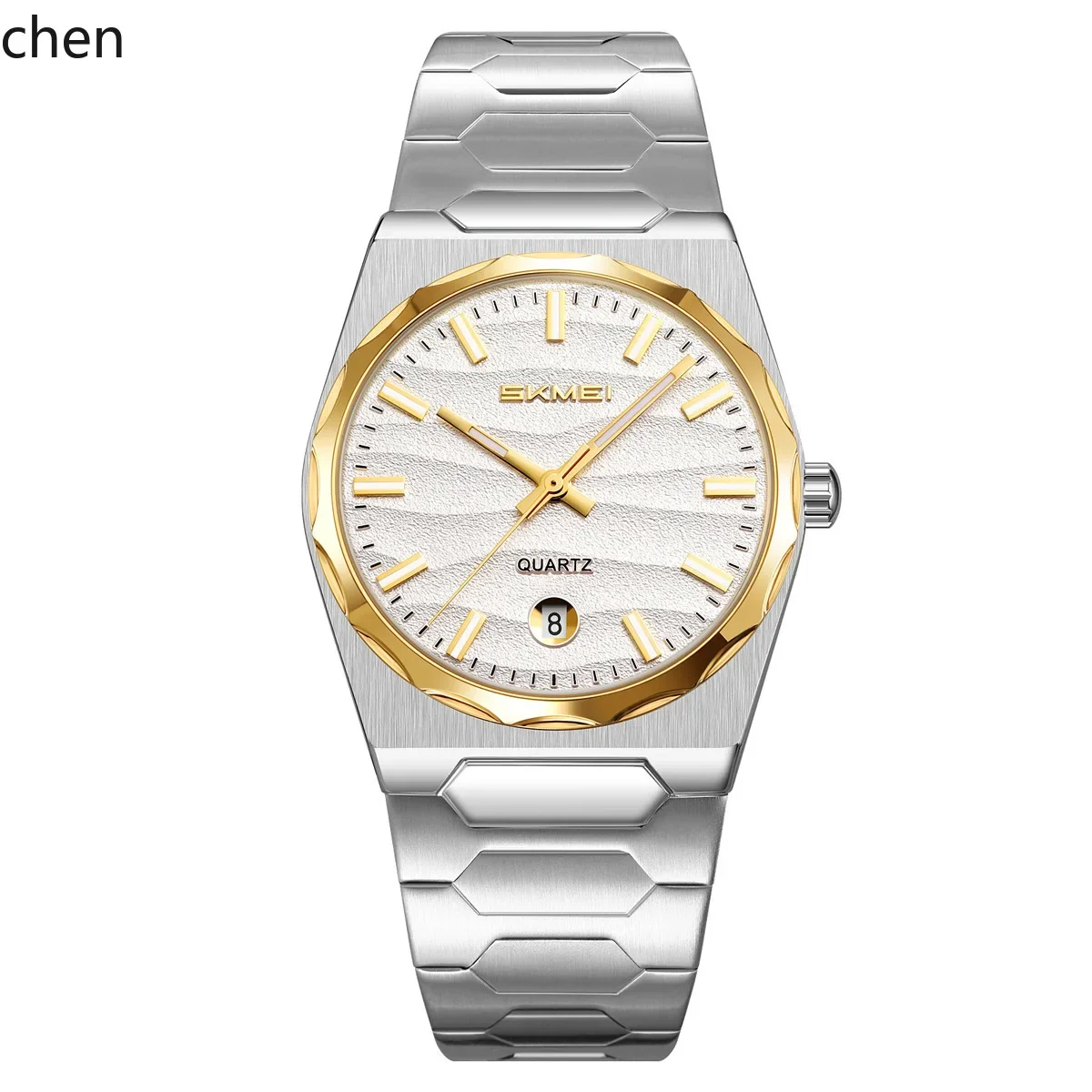 

X-15 men's stainless steel quartz watch - sporty, waterproof, luminous hands, with date display