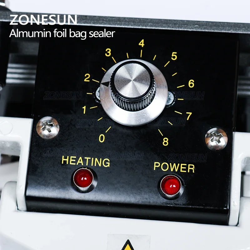 ZONESUN FKR400 220V hand Impulse Sealer Wärme Abdichtung Aluminium Folie Tasche Näher Versiegelung Abdichtung Maschine