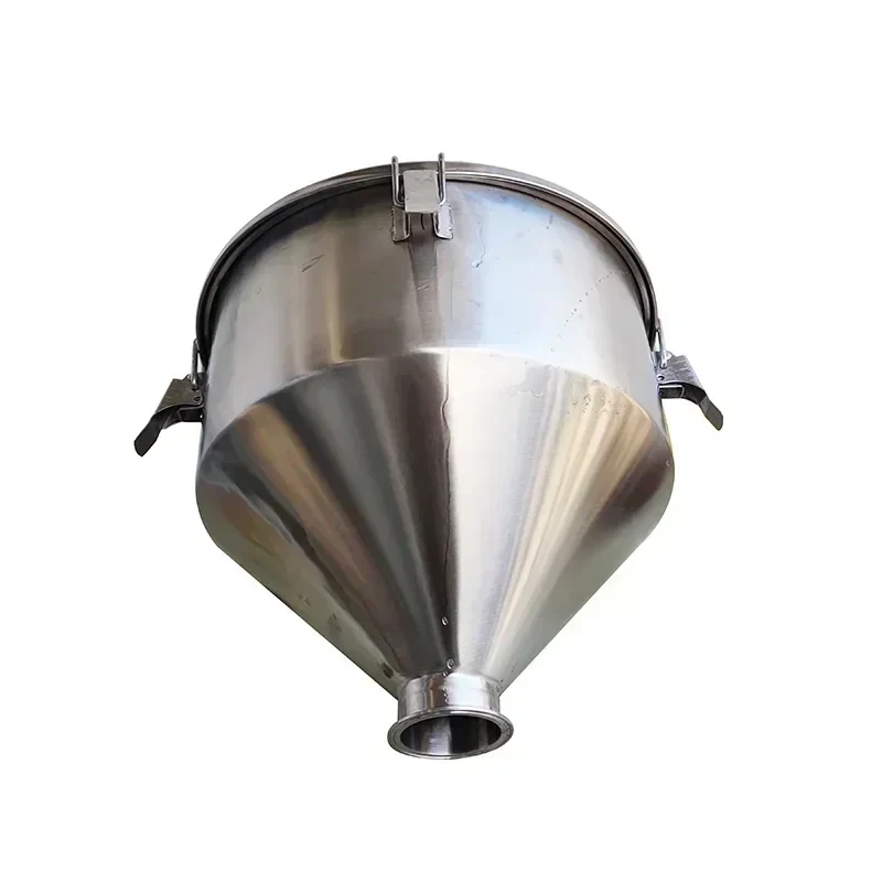 /04 Hygiene Gr Food Stainls Steel Kitchen Sealing Cover Funnel Cone Filling hine Large Diameter