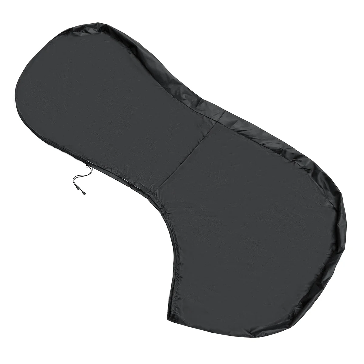 420D Boat Motor Cover Waterproof Black Full Outboard Engine Fit Up To 100-150 HP Motor