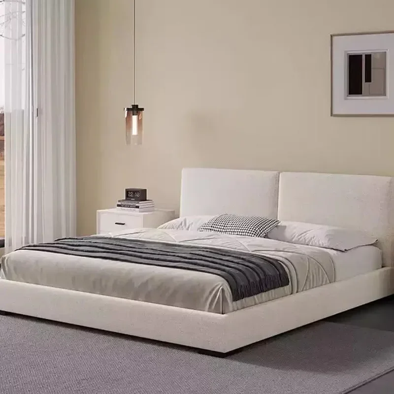 Student Aesthetics Bed Frame European American Confortable Bed Bedroom Wedding Twin LuxuryLetto Matrimoniale Trendy Furniture