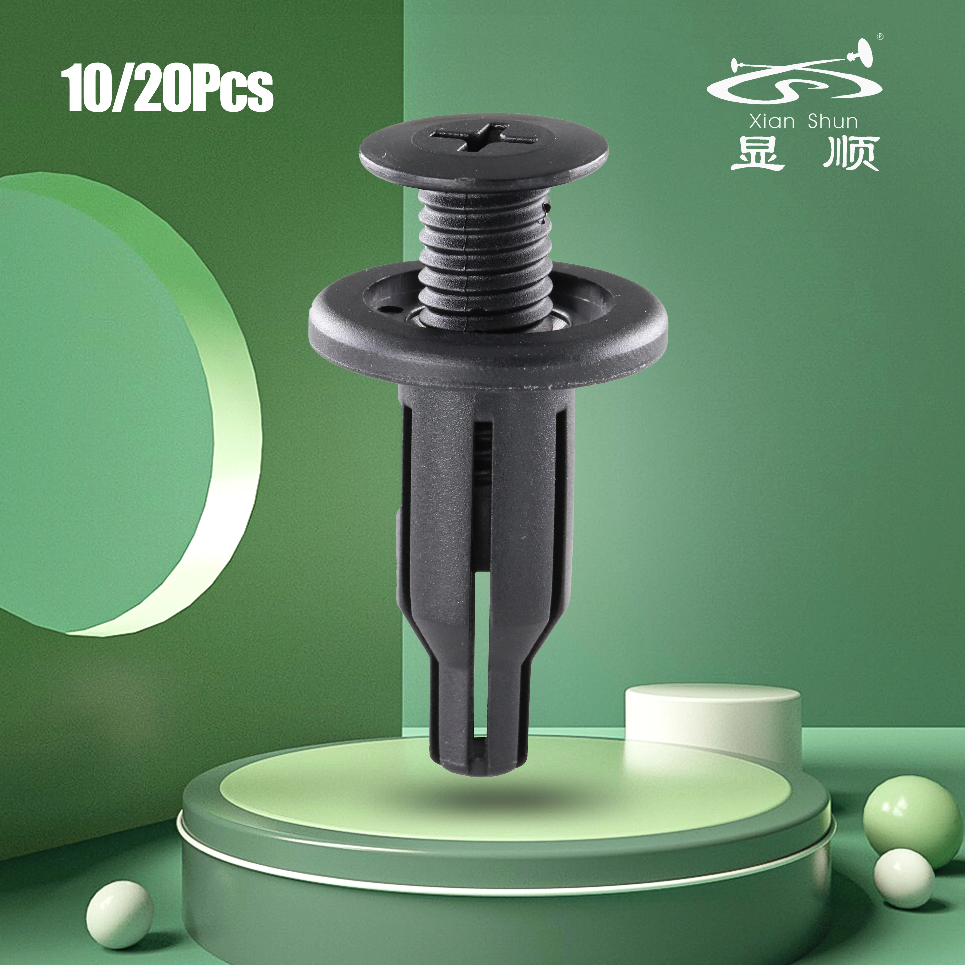 

10/20Pcs Black PA Bumper Interior Replacement Parts Car Fastening Clips Car Accessories For GM 91502SP0003 0940909303 94530624