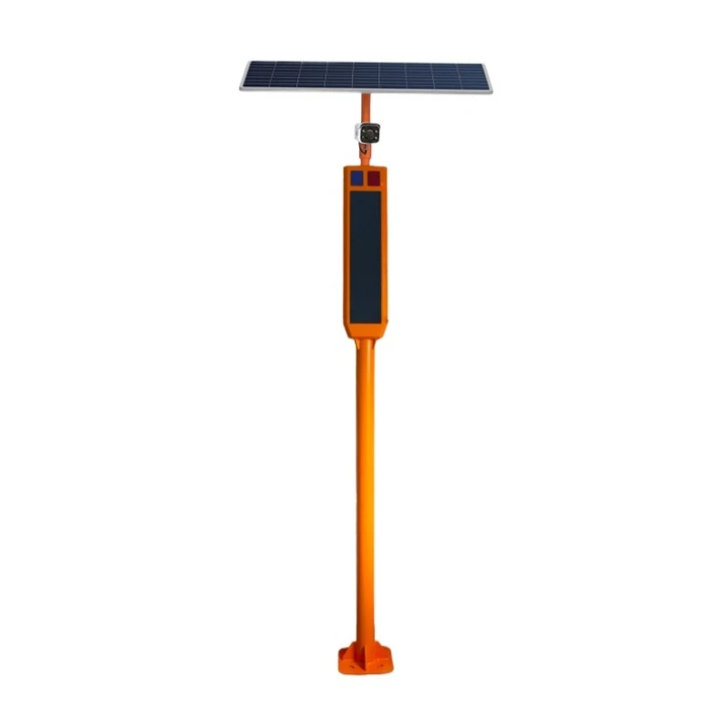 Forest fire prevention voice publicity pole Outdoor solar intersection Reservoir remote monitoring Integration with screen