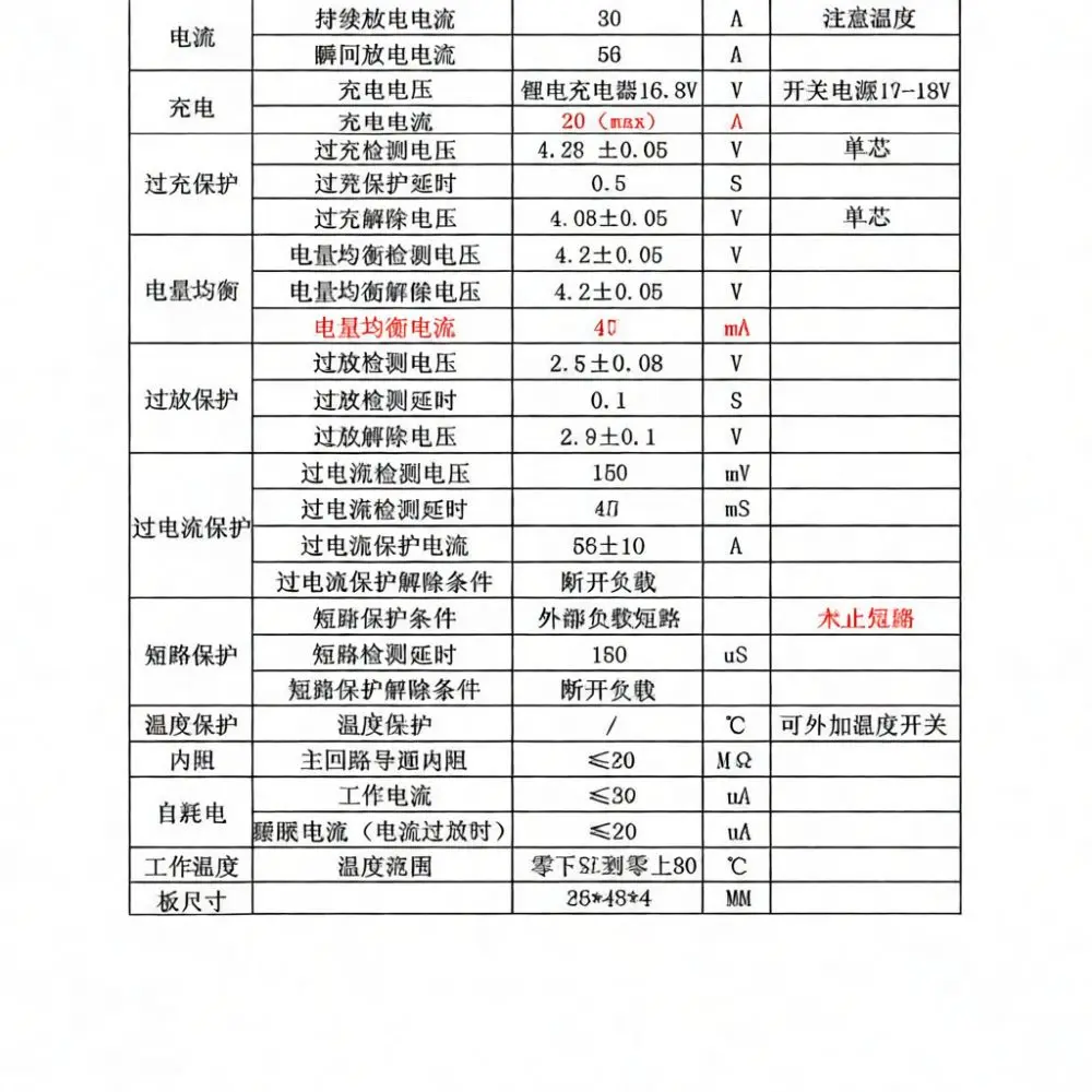 Lithium Battery Protection BMS 4S 14.8V 16.8V Li Ion 12.8V 14.4V LiFePO4 Board With Balance Function 30A Power Steady