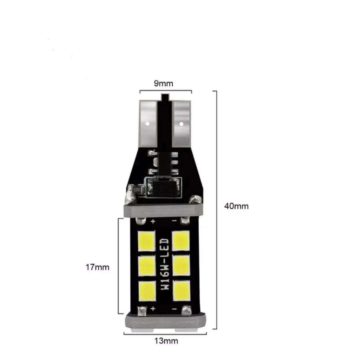 2PCS T15 W16W LED Bulb Canbus Super Bright 6500K White 2835 SMD 921 912 T16 902 LED Lights For Car Back Reversing Light