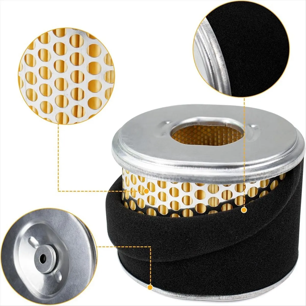 MALL Air Filter for AFZE30 GX340 GX390 11HP 13HP 17210-ZE3-505 17210-ZE3-010 Pressure Washer Generator Engine