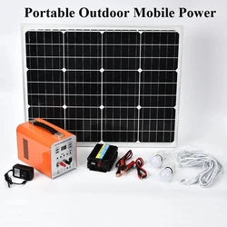 300W Portable power station 110V solar power generators Lifepo4 Battery Outdoor Emergency Mobile Power Bank For camping hiking