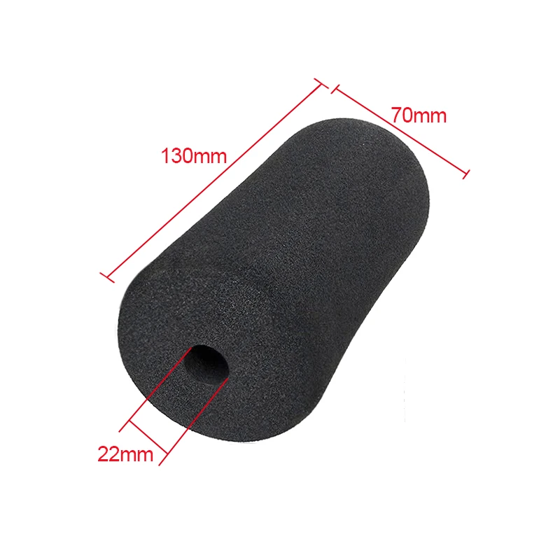 2 Pcs Fitness Equipment Sponge Handle Grip Sleeve For Supine Board Handstand Machine Dumbbell Bench Replacement Foam Roller Grip