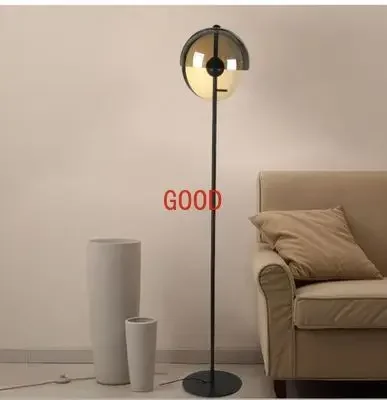 Nordic Post-modern Creative Living Room Floor Lamp Art Glass Bedside Bedroom Study Designer Lamp