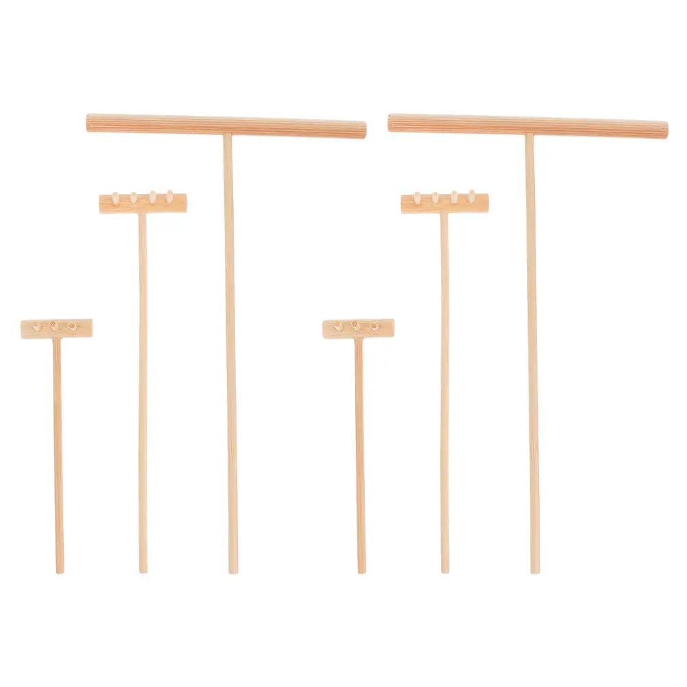 مجموعتان من ملحقات الرسم الرملي، مكابس حديقة صغيرة، صينية مناظر طبيعية للمكتب، مستلزمات طاولة خشبية، ديكورات مكتبية ذاتية الصنع #4