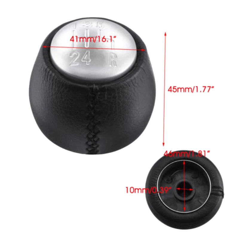 5 Speed Gear Shift Knob Shifter Lever for Alfa Romeo 147 1.9 JTD