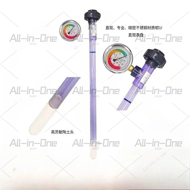 Water and soil potential sensor Smart agricultural irrigation detection guide table Can be customized Soil tensiometer