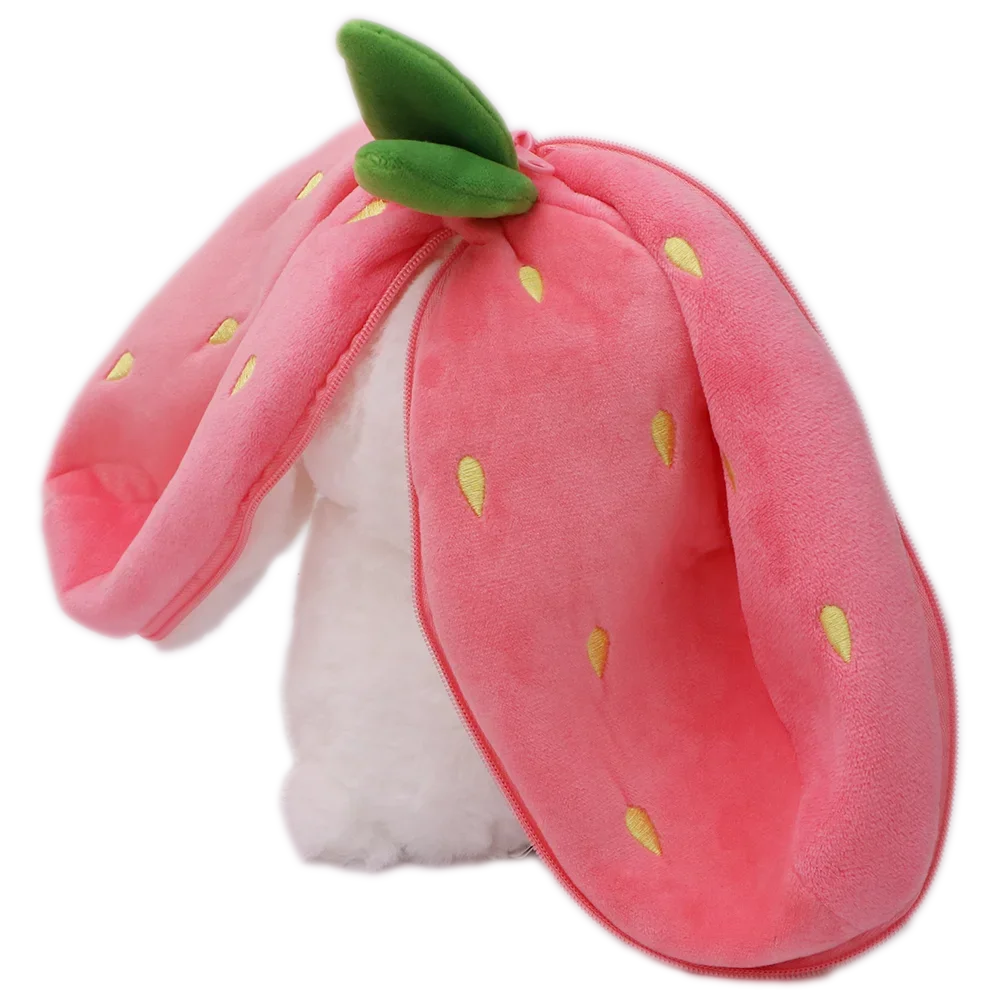 Fruit Transformed Into to Fruit Rabbit Pillow Plush Doll Toy Girl Birthday Present Decoration 7.2inch image 4