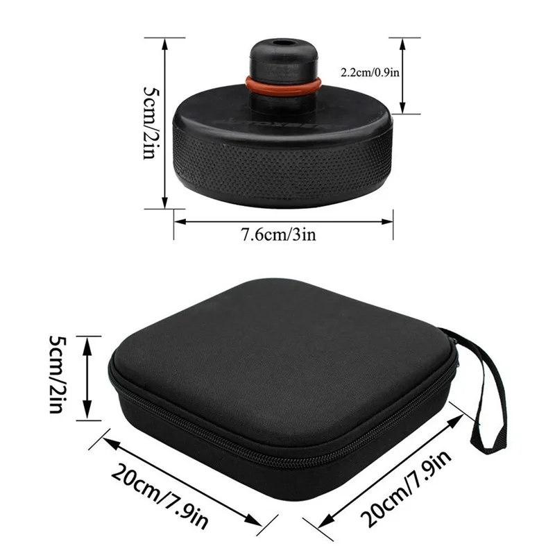 Car Jack Rubber Pad Adapter Tool Chassis W/ Storage Case Suitable Lifting Safe Raise Heavy Duty For Tesla Model 3 Model S X Y